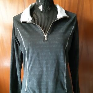 PINK YOGA v/s Black Sweatshirt Size Medium